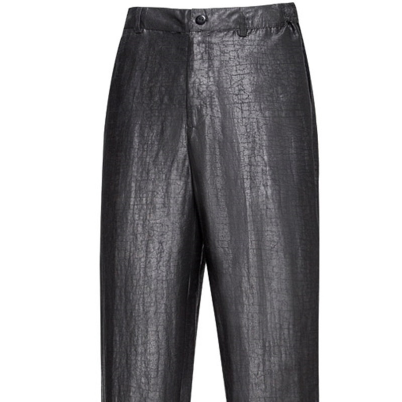 Xiangyun Yarn Pants Men's Summer Silk Mulberry Silk Satin Damon Summer Pants Chinese Style Silk Cicada Men's Pants Suit Pants