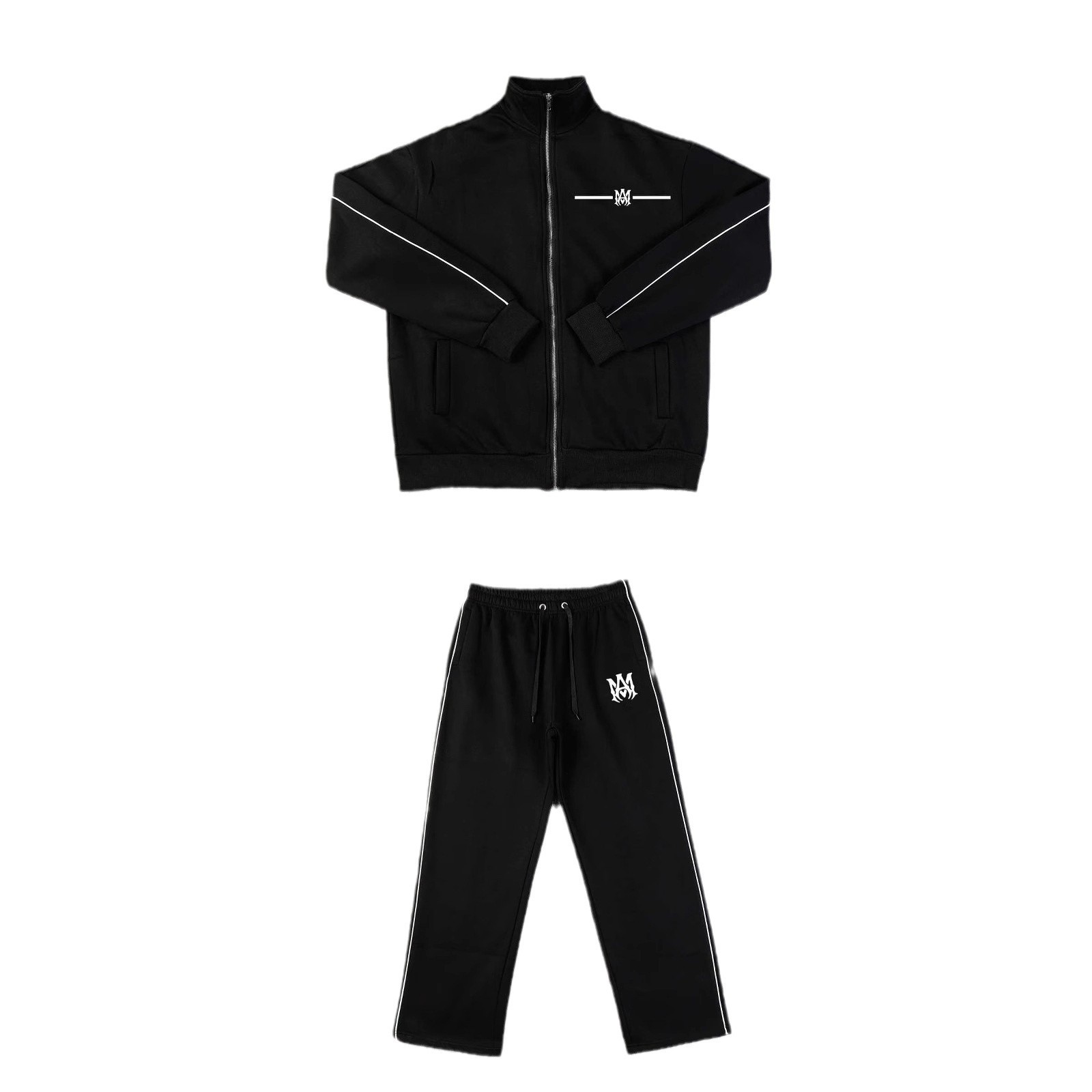 AMIRI 24SS 신상 가을 겨울 스웨터 올매치 레터 재킷 동스타일 카디건 코트 야구 재킷 바지 슈트