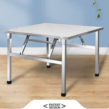 不锈钢折叠桌桌烧烤桌户外摆摊吃饭桌夜市出摊学生写字桌子烤火桌