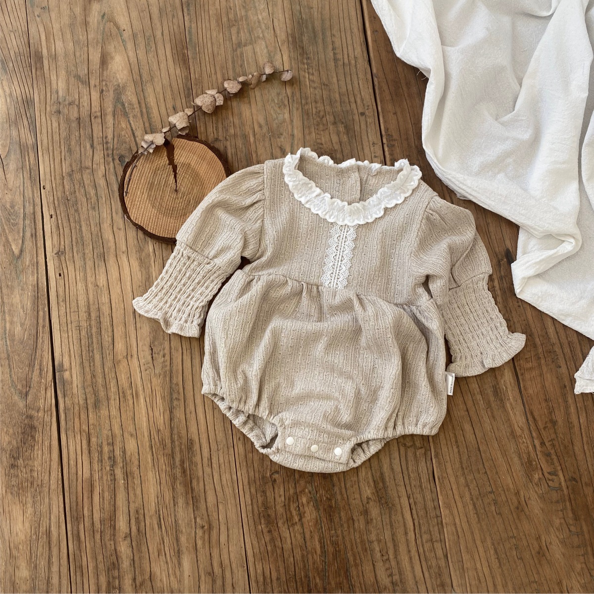Lace children's bodysuit girl's