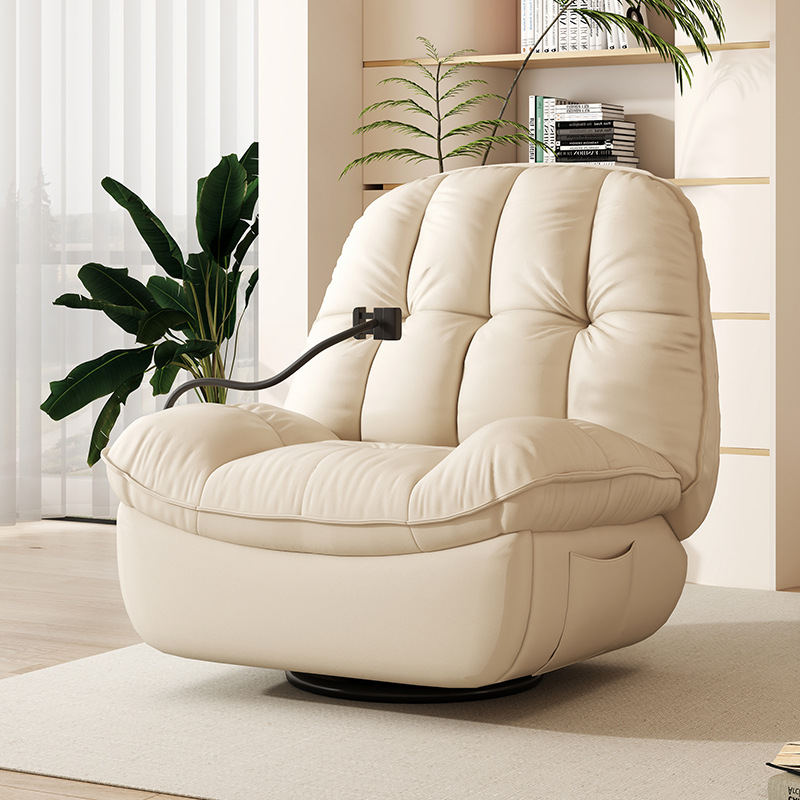 Sofá pesado suave perezoso sala de estar relajación balcón almuerzo silla de juego para dormir reclinarse concha sofá