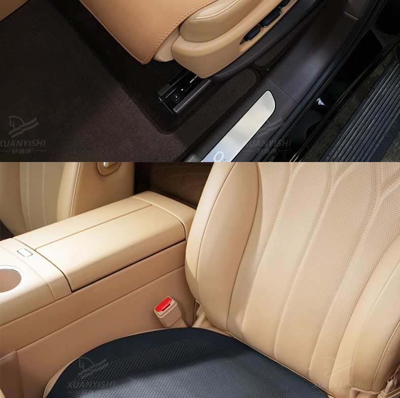 Summer thin padded extended perforated lychee pattern seat cushion, universal for business use, ideal for single-piece breathable non-slip seat pad