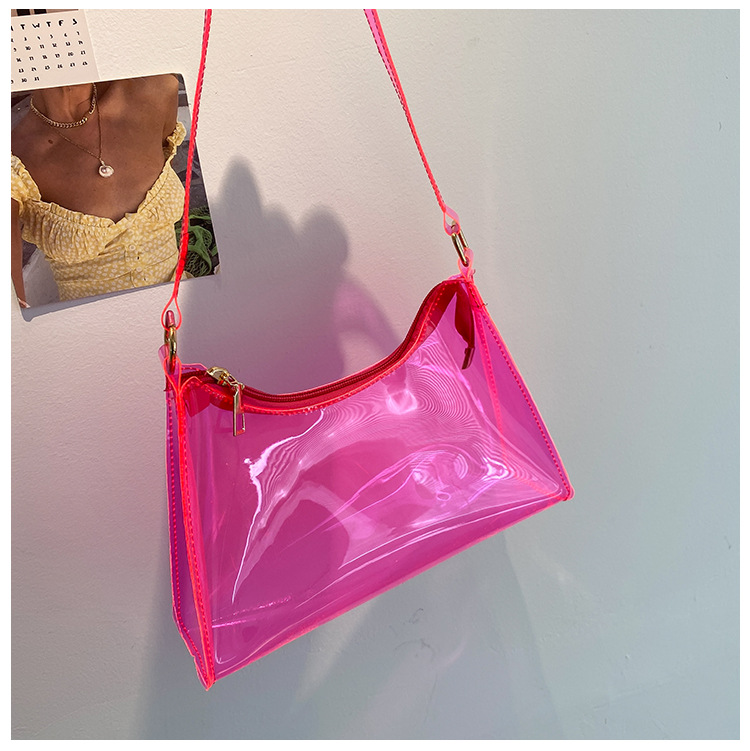 Women's Small Spring&summer Pvc Fashion Underarm Bag display picture 4