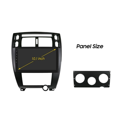 DVD Navigation: 10-inch for 04-09 Hyundai