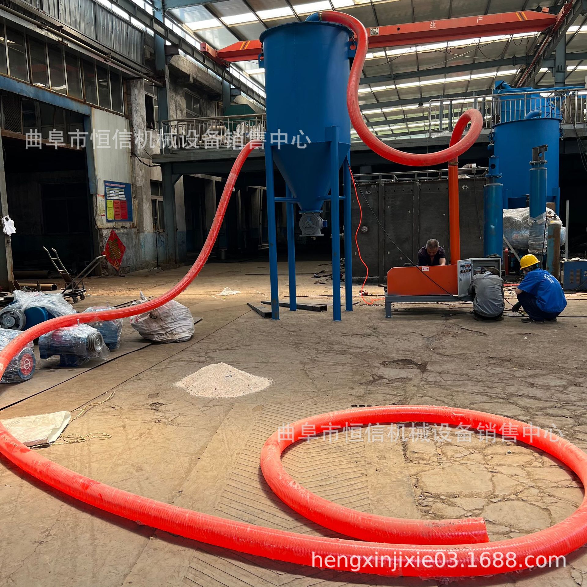 车间粉尘打扫气力吸灰机zcjb 水泥粉脉冲除尘气力抽灰机 恒信直供