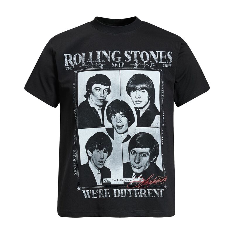 3728 American Retro Salona Rolling Stones Pattern Print Design Men's High Street Slim Fit Short-Sleeved T-Shirt 3728 American Retro Salona Rolling Stones Pattern Print Design Men's High Street Slim Fit Short-Sleeved T-Shirt
