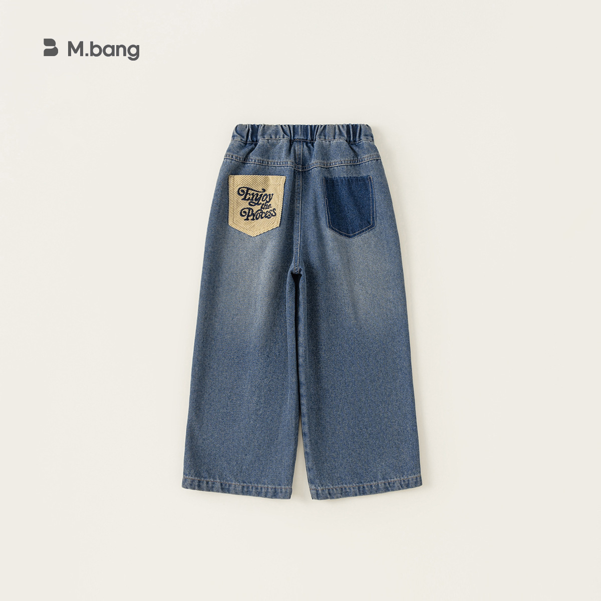 Yoobao ropa infantil de otoño pantalones para niños 2025 nuevos pantalones rectos de otoño versátiles pantalones jeans sueltos de niñas pantalones largos image 7