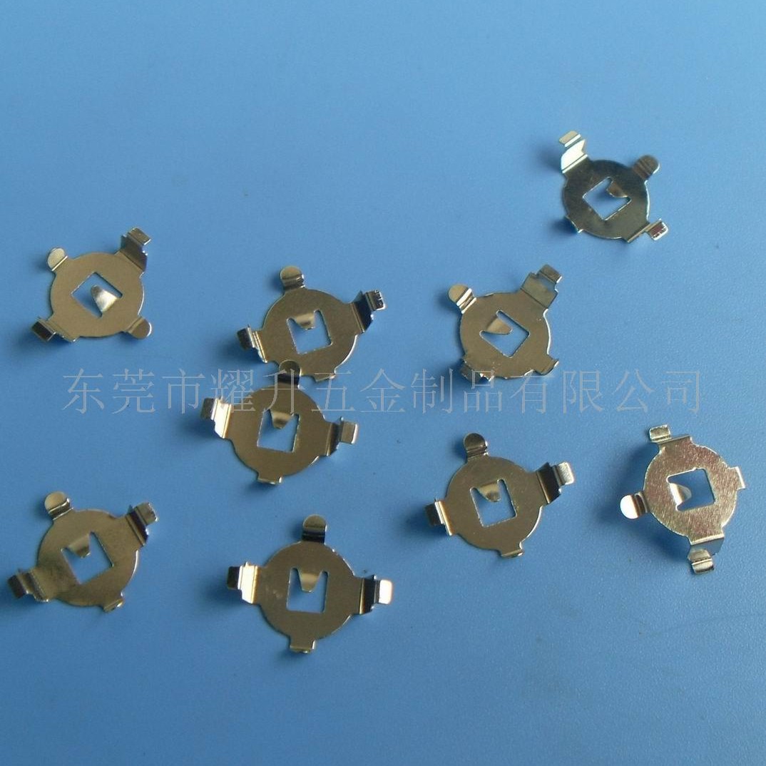 耀升五金产销有舌AG10、弯脚AG3 ag13电池扣 金属弹片 货源稳定