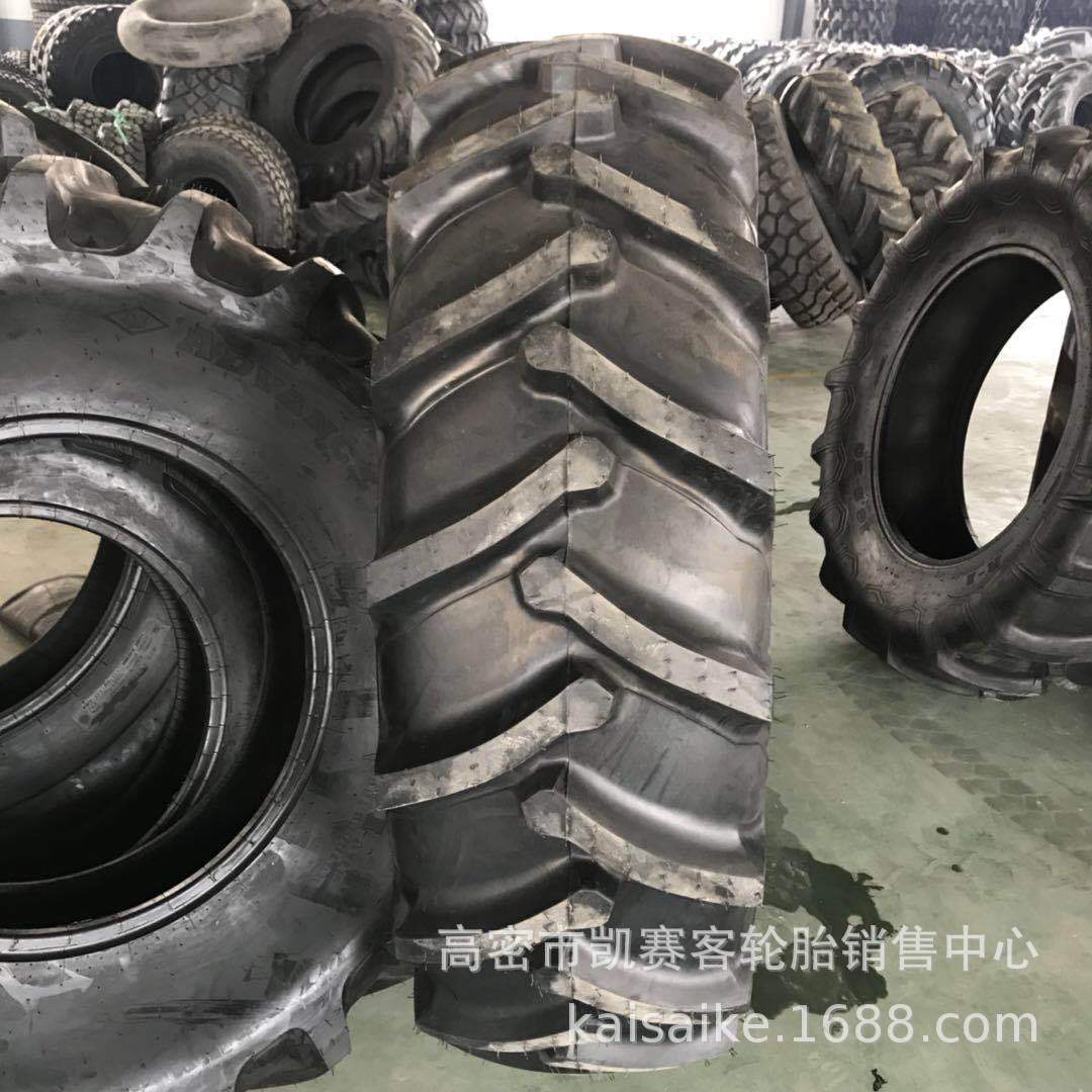 徐州甲子 拖拉机轮胎18.4-34 14.9-24 人字加宽农用轮胎