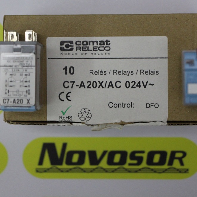 RELECO C7-A20X 24VAC继电器 C7-A20先咨询再订期货