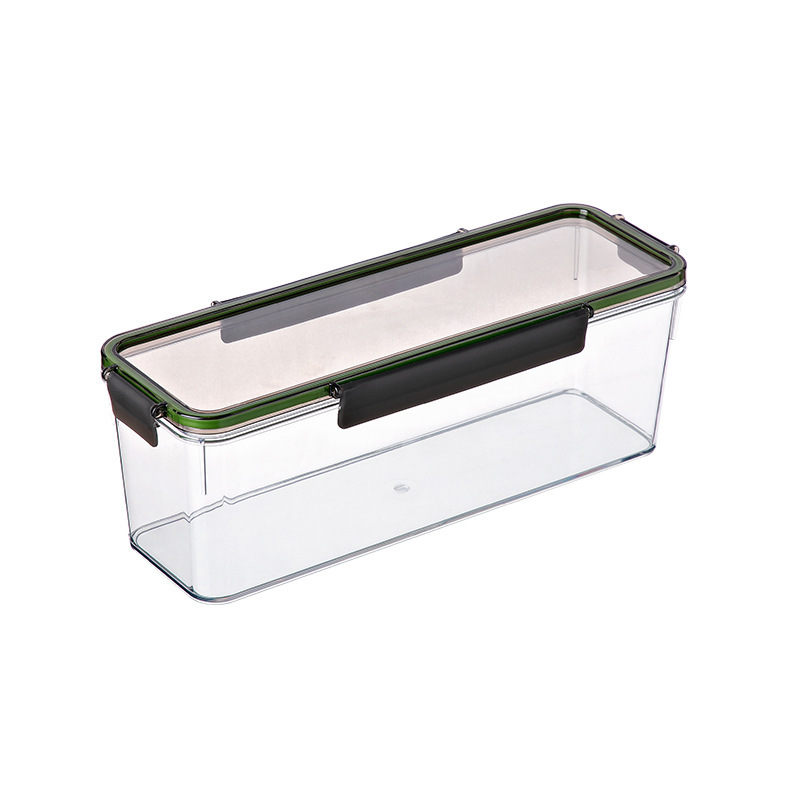 家庭用長方形の麺の収納ケース蓋付き密封保冷ケースキッチン麺のパスタ大容量収納ケース|undefined