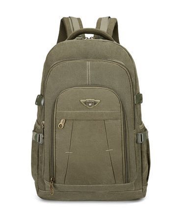 [Canvas resistente al desgaste] mochila de gran capacidad mochila de viaje de moda mochila universitaria para hombres y mujeres