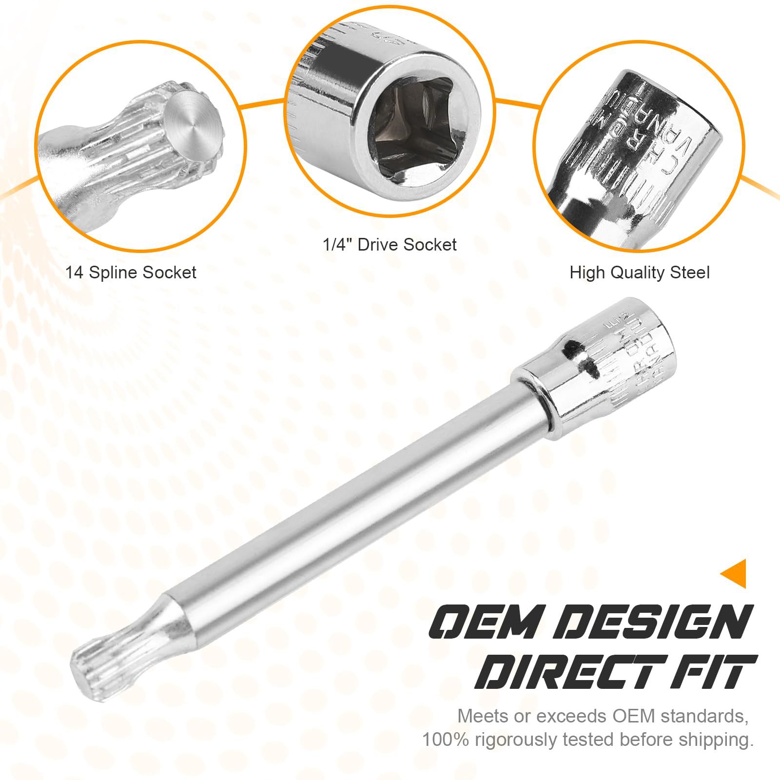Herramienta de desbloqueo de unidad electromecánica para motor de embrague de caja de cambios Ford Benz DSG