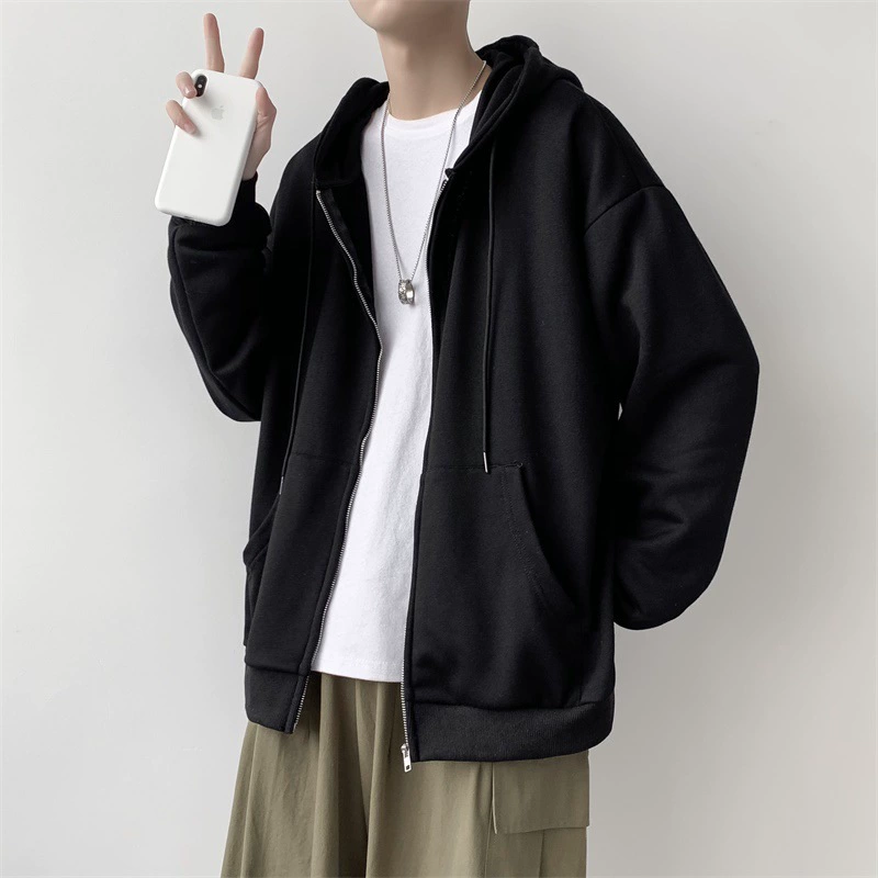 Толстовка с капюшоном oversize, теплая спортивная куртка, размеры M–5XL