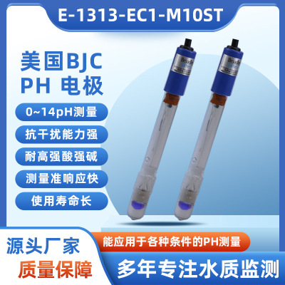 代理美国BJC PH计电极 E-1312 PH值探头台湾合泰PH-101配套PH电极|ms