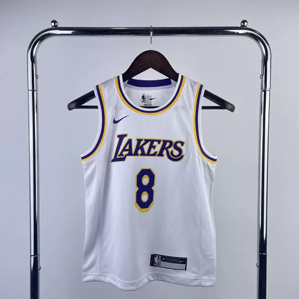 No. 8 retro white