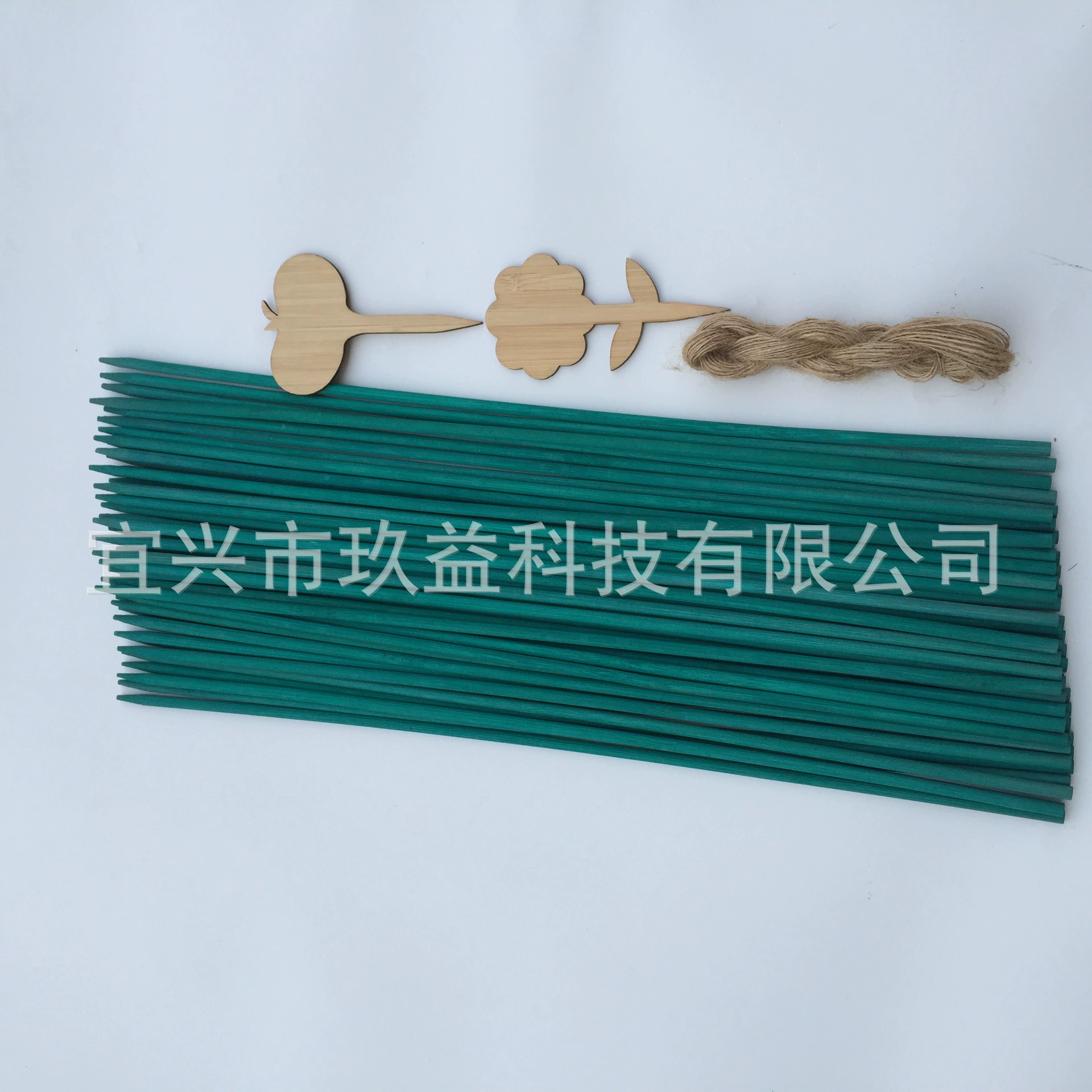 Подставка для растений из бамбука 30х38х44,5х60 см, опора для цветов, колонна для поддержки растений