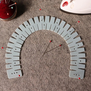 Cross-border independent station Amazon explosions Silicone Hemmer portable silicone crimper sewing tools