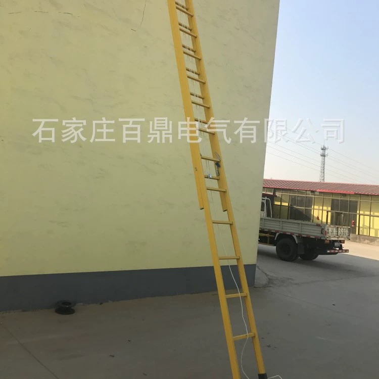 7m лестница, изолированная лестница, 7m утолщенная лестница из стекловолокна, изолированная эпоксидной смолой, телескопическая лестница, регулируемая лестница 7м