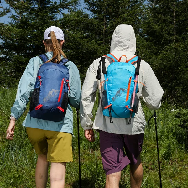 New Folding Bag, Lightweight Backpack, Large Capacity, Simple Backpack, Outdoor Bag, Unisex Small Backpack, Student Bag