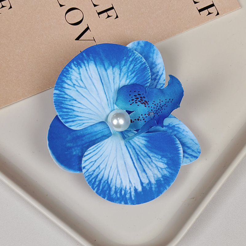 Phalaenopsis blue (with hairpin)