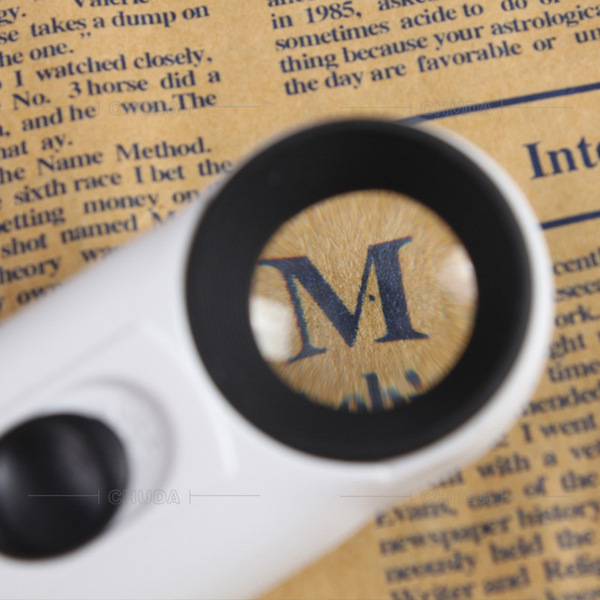 Handheld magnifying glass