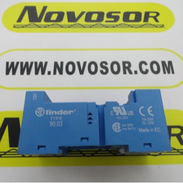 FINDER芬德继电器90.03底座现货