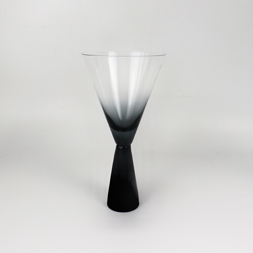 ins Nordic style frosted black simple light luxury goblet hotel dinner home red wine glass champagne glass