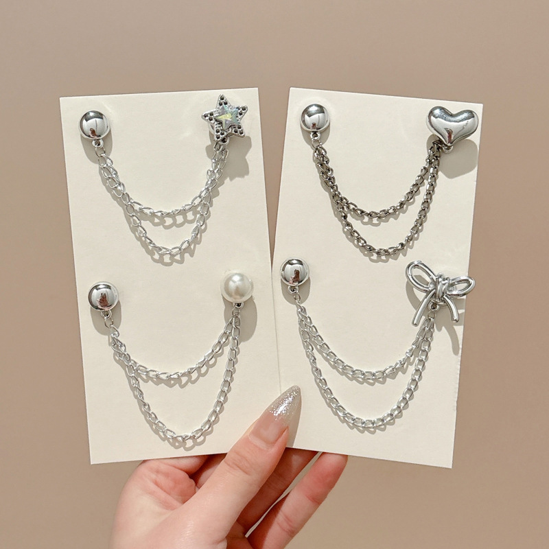 Pantalones, pantalones, artefacto anti-trapeador, pantalones anchos, mangas cortas, hebilla de succión magnética fija, decoración de botones de ajuste sin perforaciones