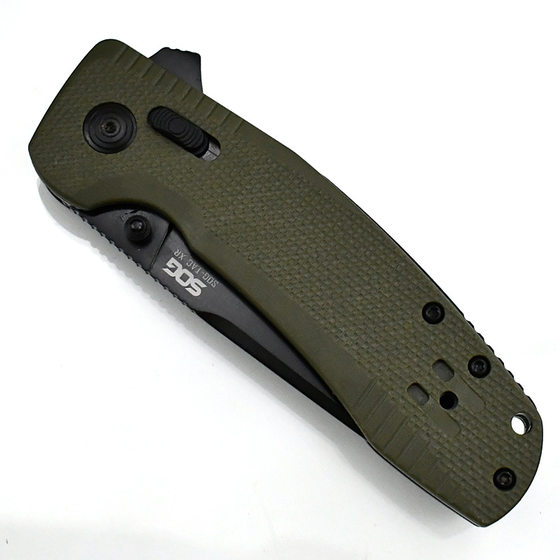 Sog Factory Direct Supply Outdoor Portable Tactical Knife High Hardness Knife Bearing Quick Opening Sharp Portable Outdoor Folding Knife