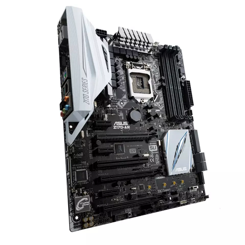 Материнская плата Asus, совместимая, бесшумная, Z170