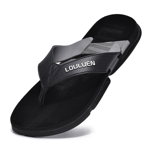  summer trend non-slip flip-flops men's personalized beach slippers men's soft-soled flip-flops for outdoor wear
