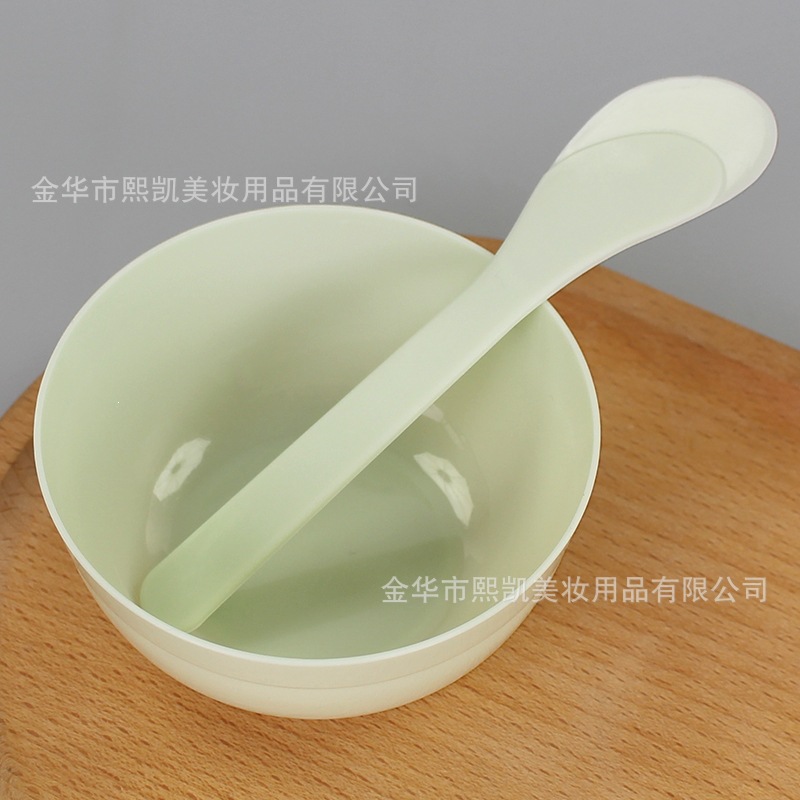 Herramientas de máscara facial 3 # máscara facial bowl varilla de máscara de maquillaje bowl de plástico varilla de plástico cuchilla de raspador de belleza