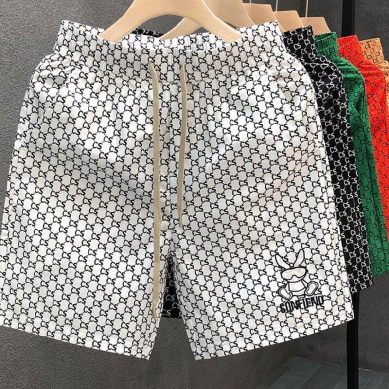 Light Luxury Casual Shorts for Men, Summer High-End Pants, Fashionable Versatile Five-Point Shorts, Men's Beach Straight-Leg Shorts Light Luxury Casual Shorts for Men, Summer High-End Pants, Fashionable Versatile Five-Point Shorts, Men's Beach Straight-Leg Shorts