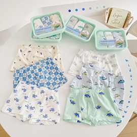 彤蓓佳棉毛小内裤四季平角童内裤批发A类男童内裤女童内裤100-170