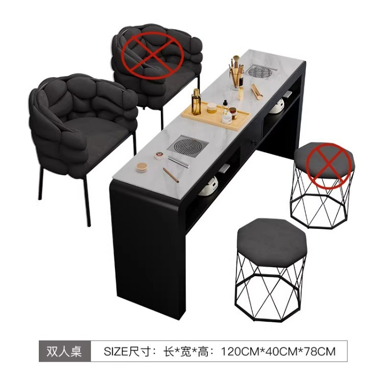 Haitao クーポン類似同じスタイル同じスタイルの供給 HOT マニキュアテーブルと椅子セット特別価格経済的なクリーム|undefined