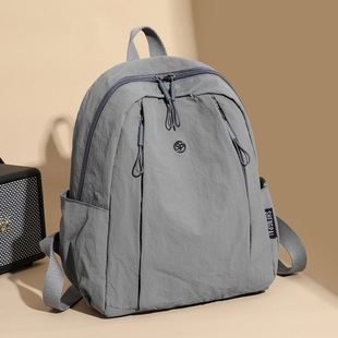 Fashion Casual Sports Backpack New Versatile Student School Bag Ultra-Light Waterproof Travel Backpack Simple Commuter Bag