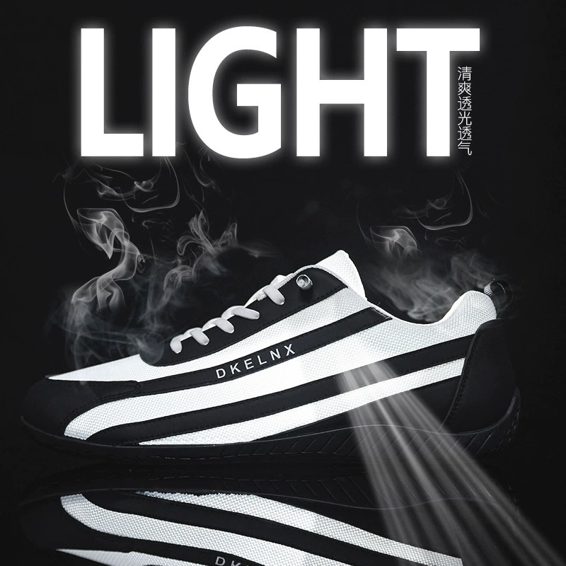 Мужские кроссовки 2025 новые летние сетчатые дышащие модные универсальные спортивные повседневные кроссовки на толстой подошве популярные ботинки