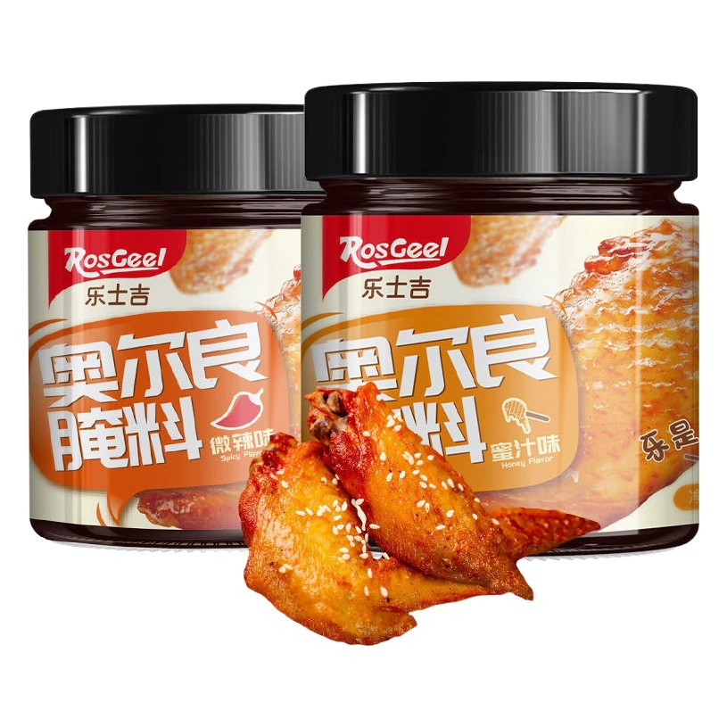 Новый Орлеан 140 г Жареные крылья Маринад Консервы Слегка острый медовый маринад Барбекю Куриные крылышки Приправа для барбекю