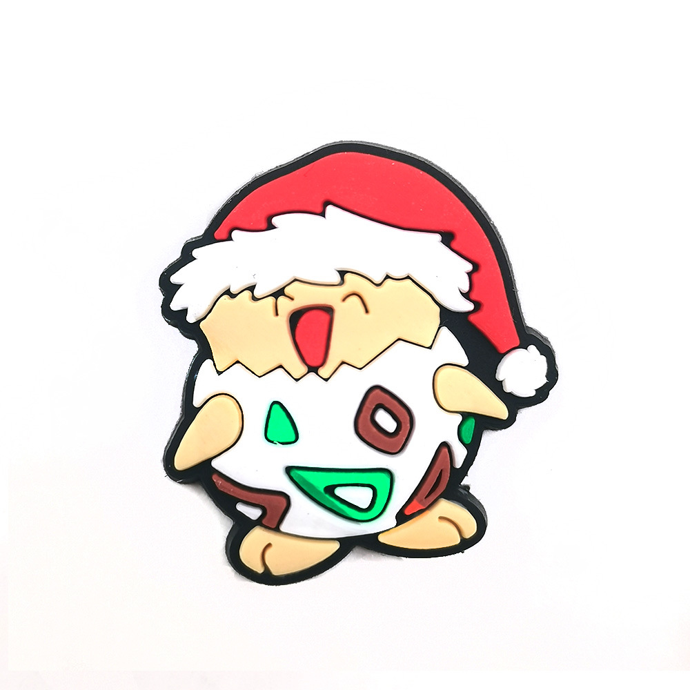 Nuevos zapatos de Navidad flor zapatos de playa con hebilla decorativa