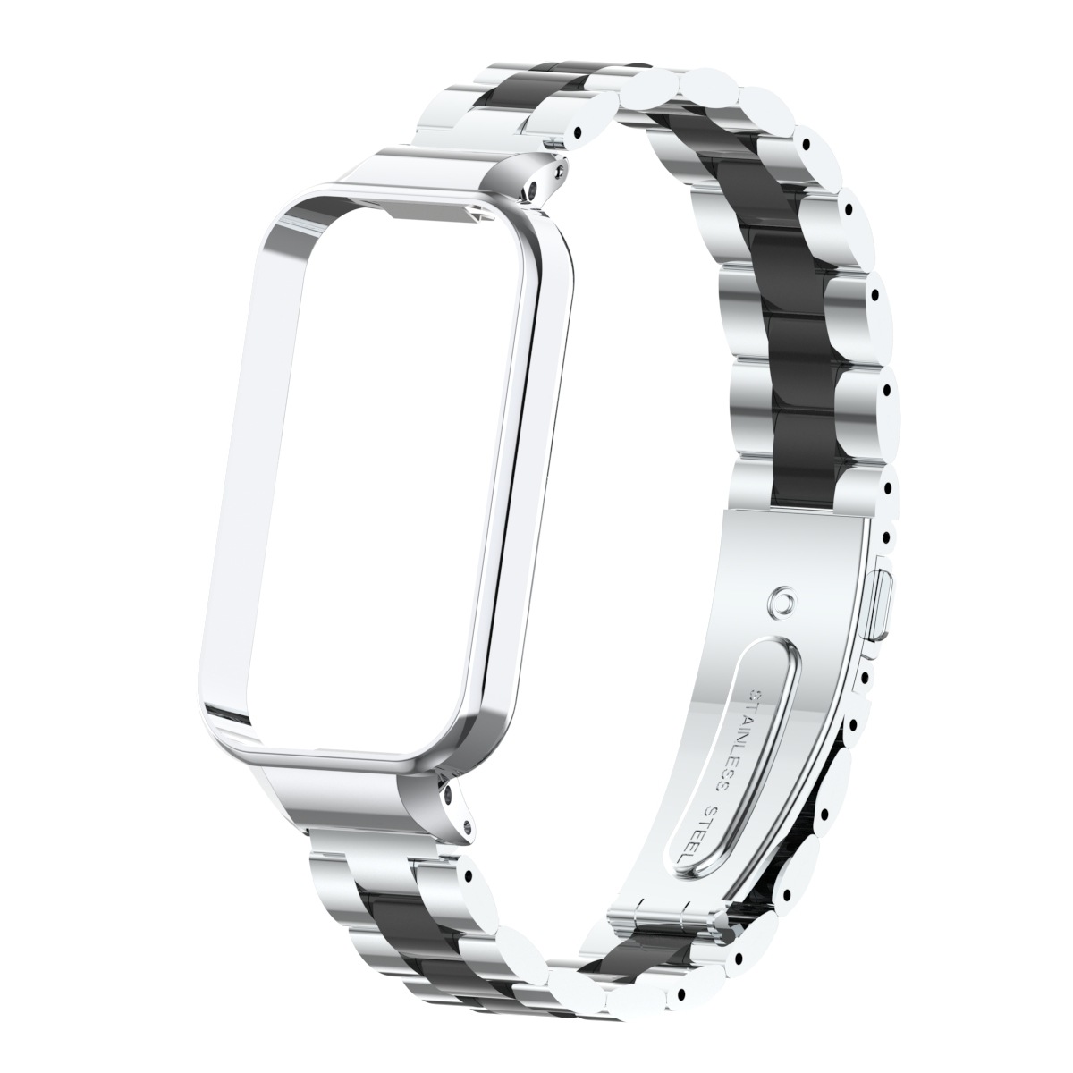 Aplicable Redmi Band 3 Correa de metal Band Xiaomi Band 9Active Pulsera de acero inoxidable Milan Magnetic 2