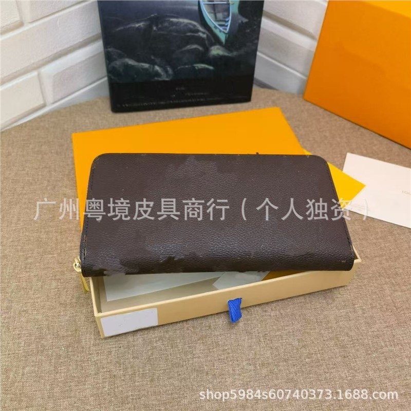 2025新款钱包男女通用两折长款真皮外贸时尚多卡位包百搭流行|undefined