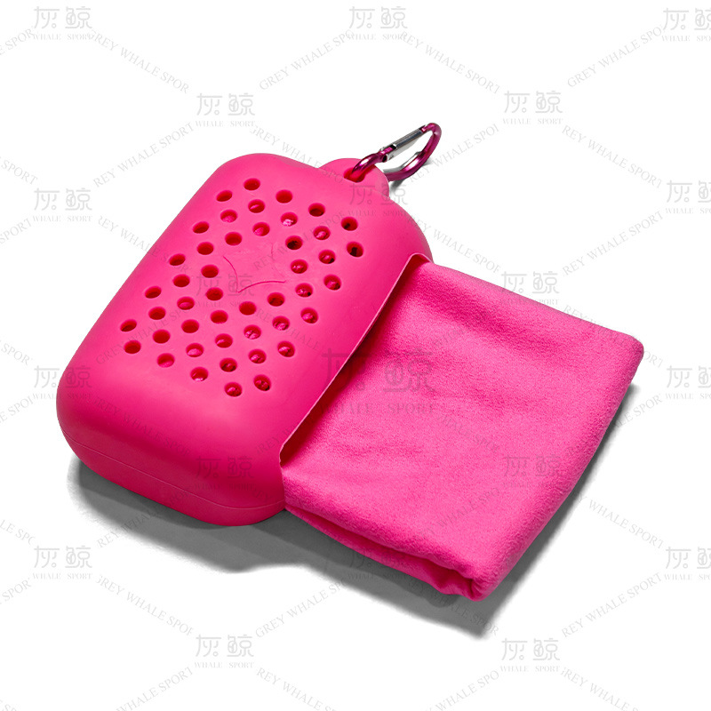 로즈 레드 롱 실리콘 슬리브