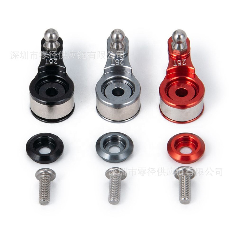 Four-Wheel Drive Vehicle 25t Adjustable Damping Shock-Absorbing Servo Arm 1:10 Alloy Toy Car Trx4 Trx6 Upgrade Parts