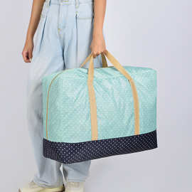 旅行搬家防水可折叠行李收纳袋购物手提单肩包加厚加大棉被收纳包