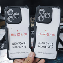 适用荣耀Honor荣耀400 Lite刀锋亚克力手机壳 四角防摔亚克力硬壳