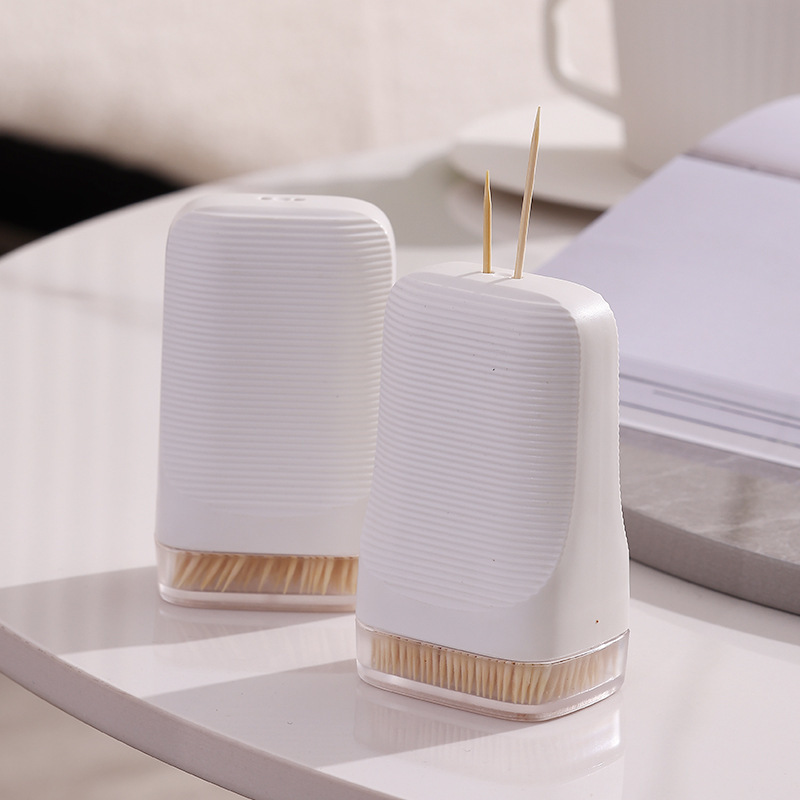 Fun toothpick box for home use desktop toothpick holder creative cute cute decoration portable home toothpick storage jar