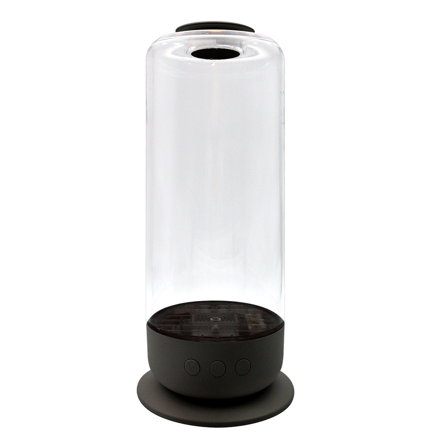 Negro - altavoz Bluetooth - lámpara colorida Medusa - sueño de ruido blanco