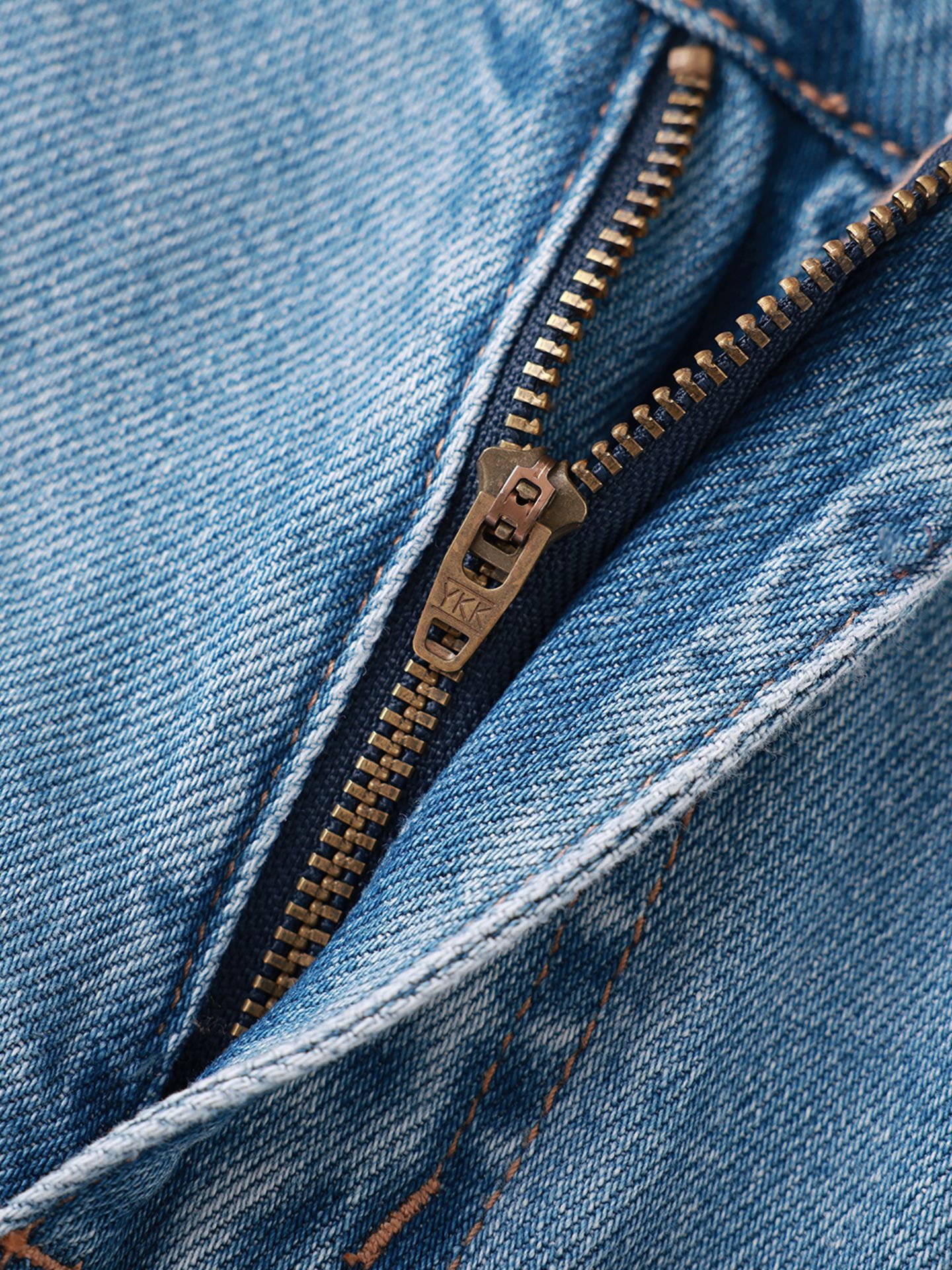 Quần jean nữ ống rộng chất liệu cotton giặt mềm, dáng rộng thùng thình phong cách denim — xanh lam