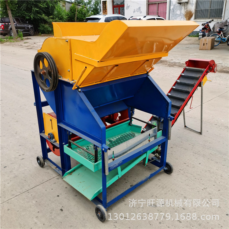 花生摘果机价格 鲜花生小型摘果机 自动上料花生摘果机